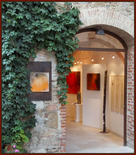 Galerie in San Gimignano