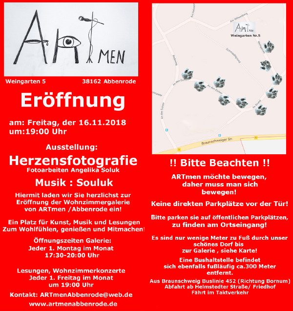 Galerieeröffnung mit Fotoausstellung