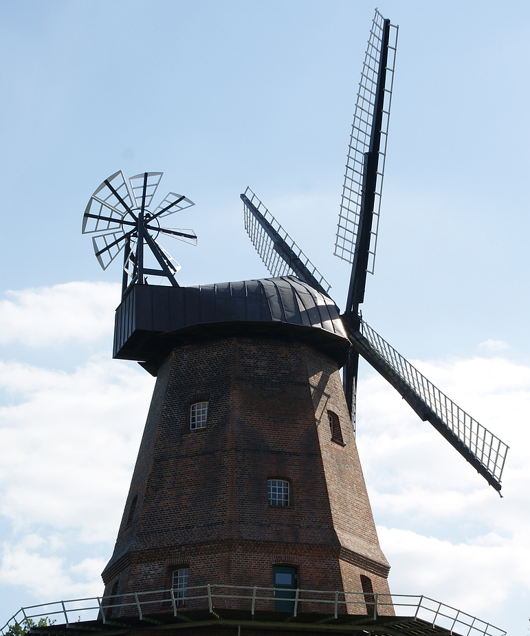 Galerieholländer Mühle in Hittbergen 2