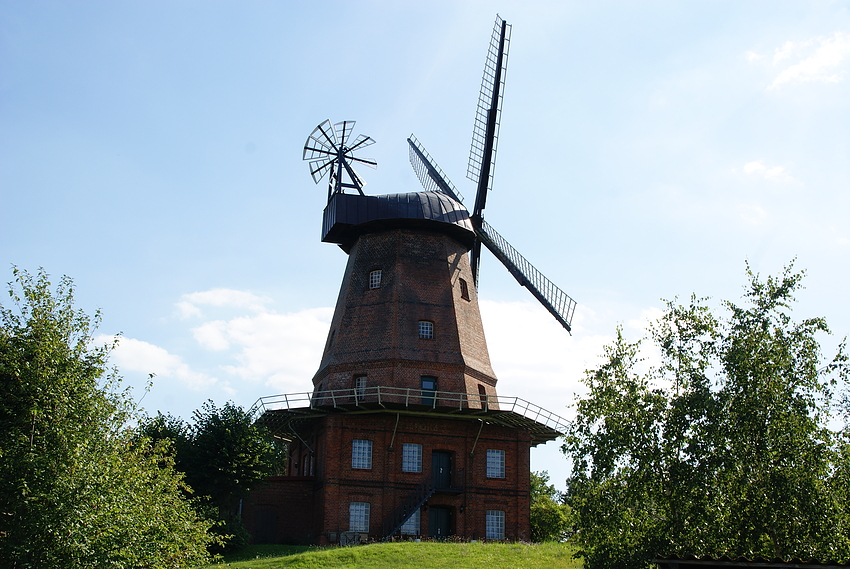 Galerieholländer Mühle in Hittbergen