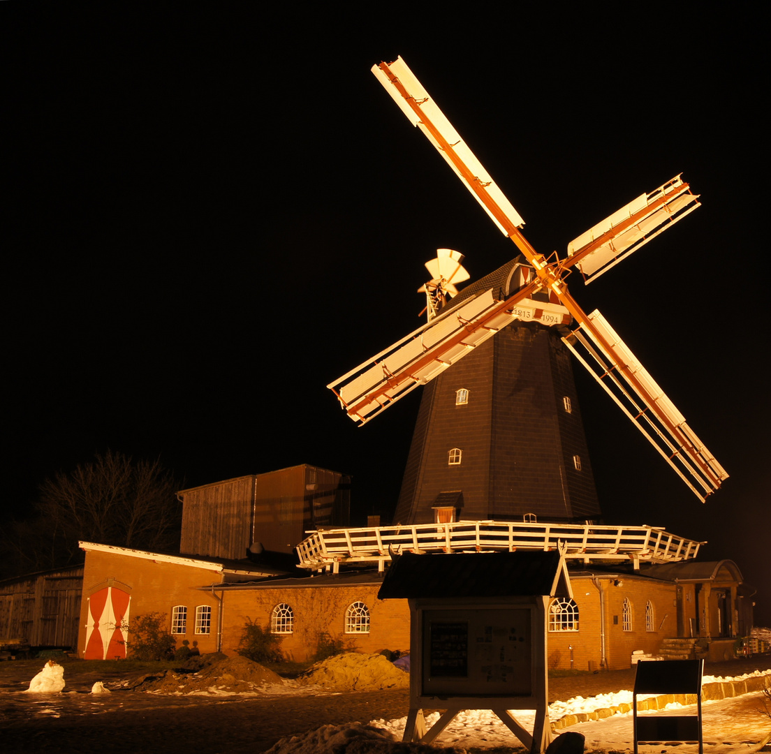 Galerieholländer Windmühle in Bardowick bei Lüneburg