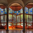 Galerieraum im Casa Batllo in Barcelona