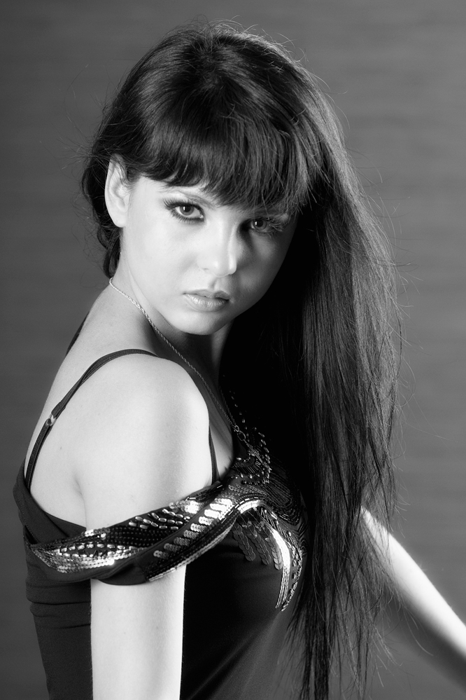 Galina in BW