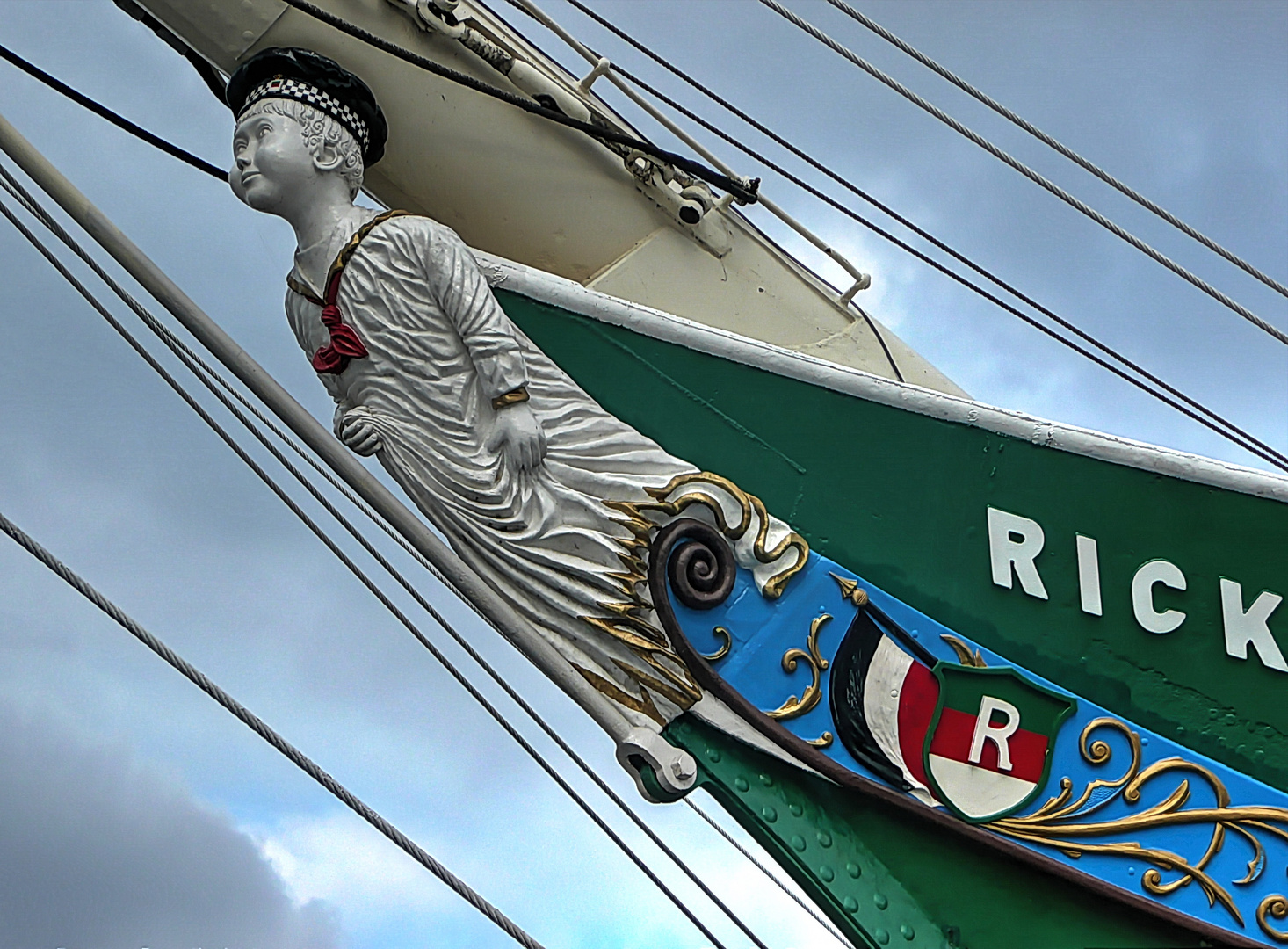 Galionsfigur der Rickmer Rickmers