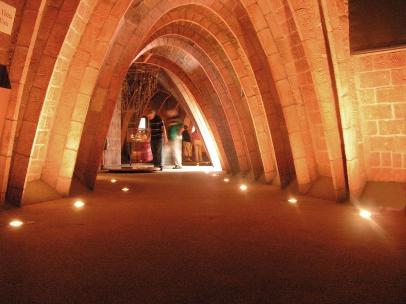 Galleria di Gaudì alla Pedrera