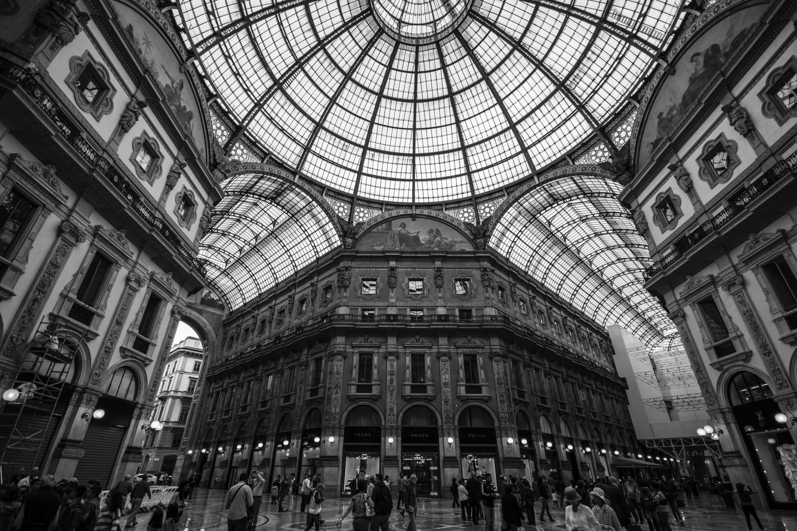 Galleria Vittorio Emanuele in Mailand Italien