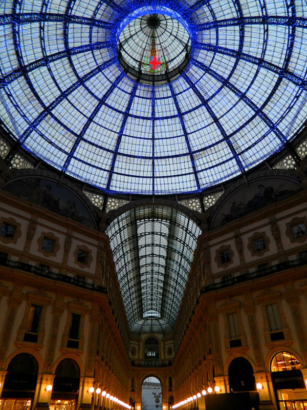 Galleria Vittorio Emanuele in veste natalizia