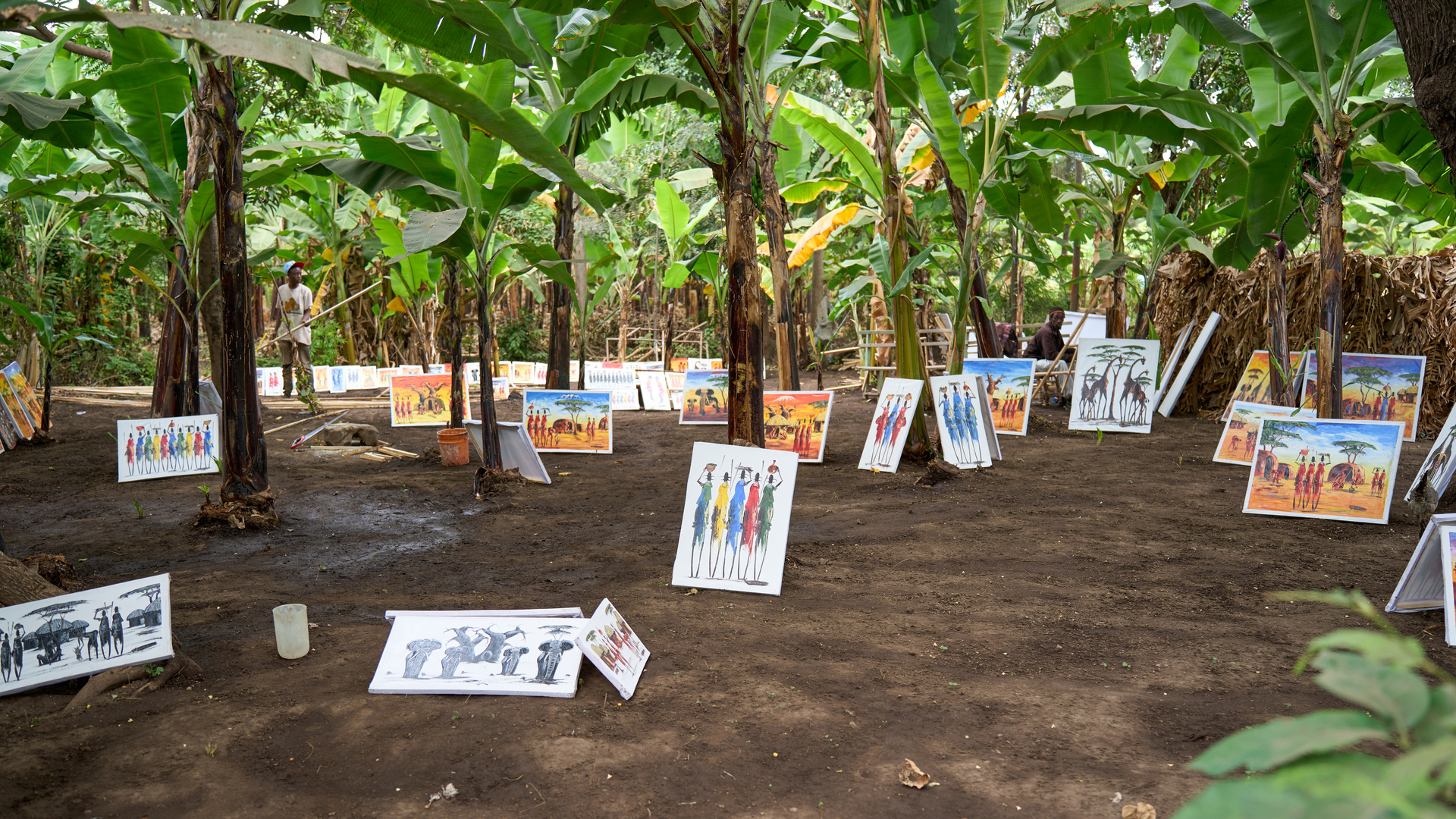 Gallerie in der Plantage