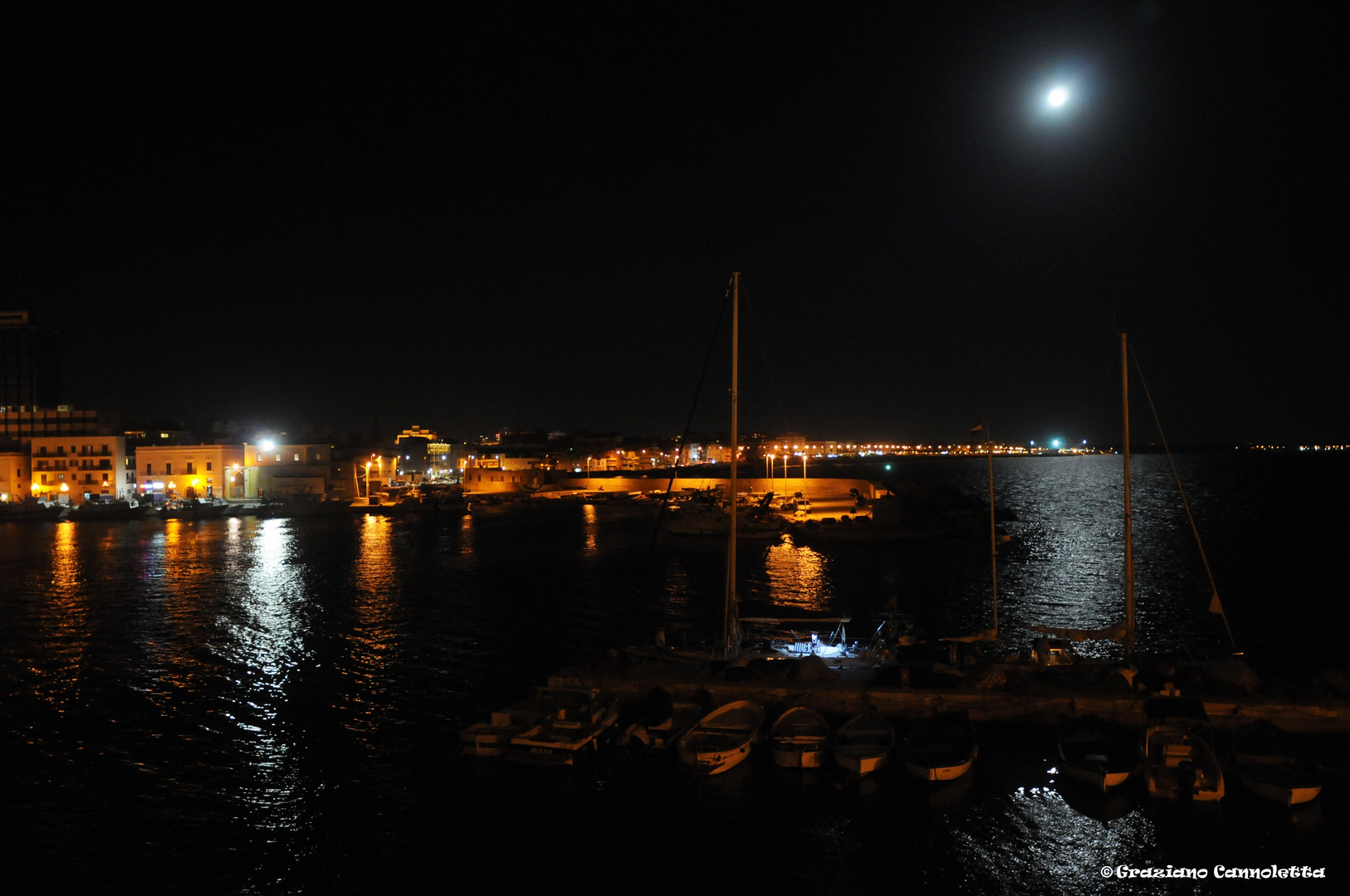 gallipoli di notte