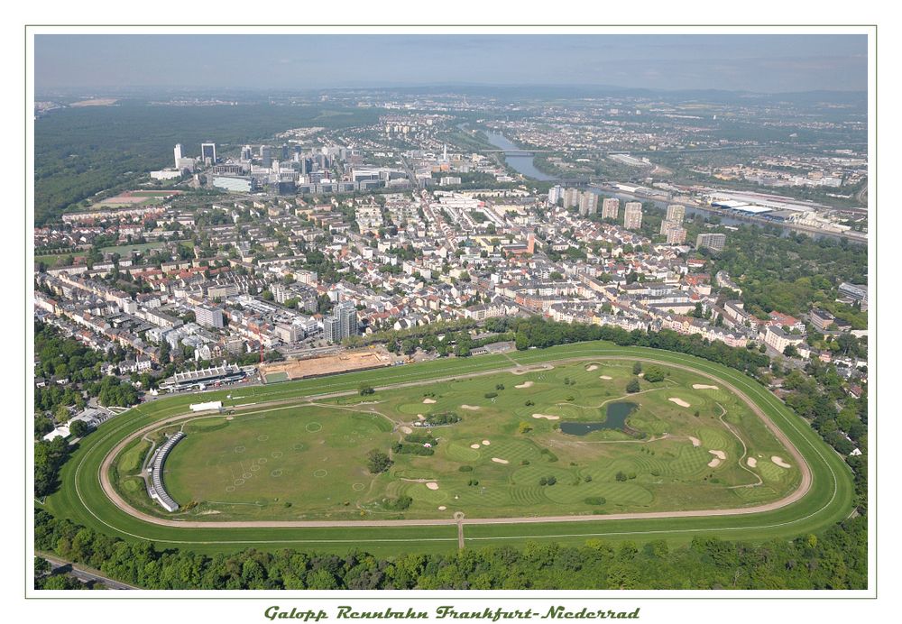 Galopp Rennbahn Frankfurt-Niederrad