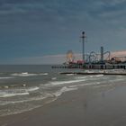 Galveston Beach after the storm.