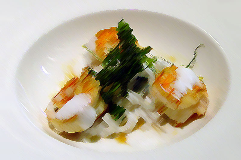 Gamba & Kokosnudel