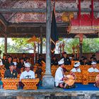 Gamelan in Pura Ponjok Batu