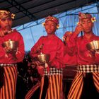 Gamelan-Truppe in Denpasar