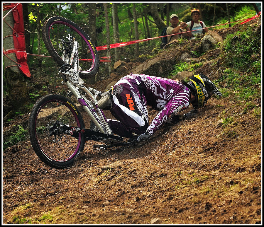 GAMELLE...Coupe du monde VTT LA BRESSE(LORRAINE).