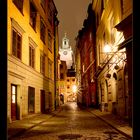 Gamla Stan at night