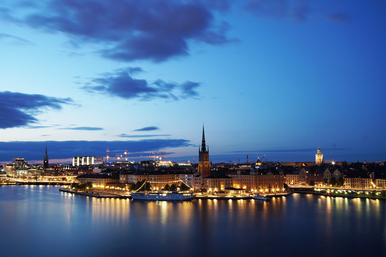 Gamla Stan bei Nacht