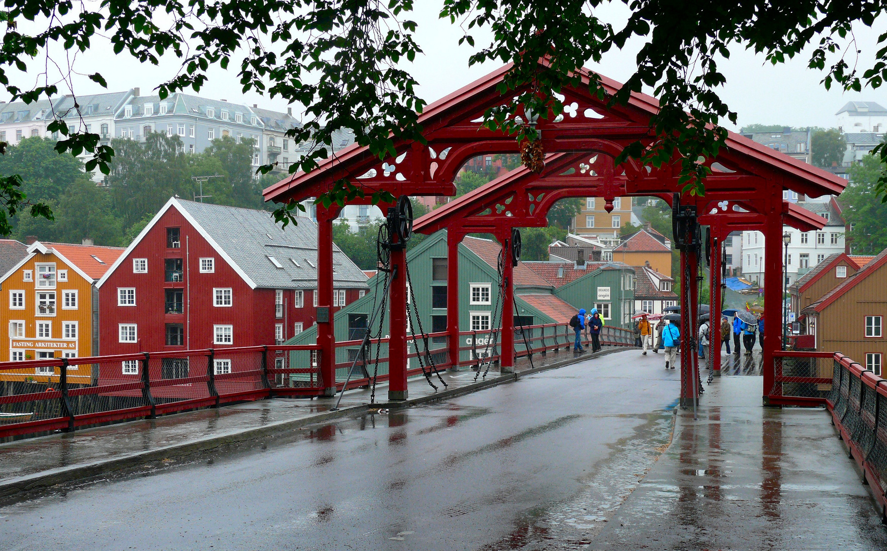 Gamle Bybro - auch bei Regen schön