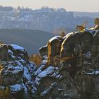 Gamrig mit der Festung Königstein dahinter und eine Entschuldigung