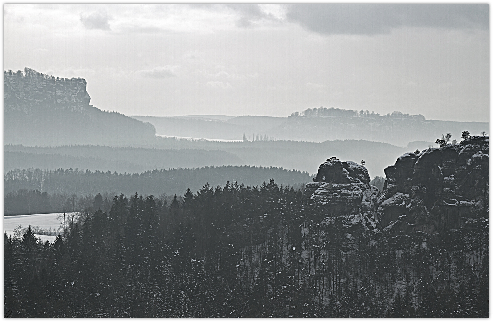 Gamrig und Lilienstein