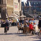 Gand - Journée tranquille sur les quais