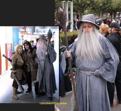 Gandalf mit Zwergen