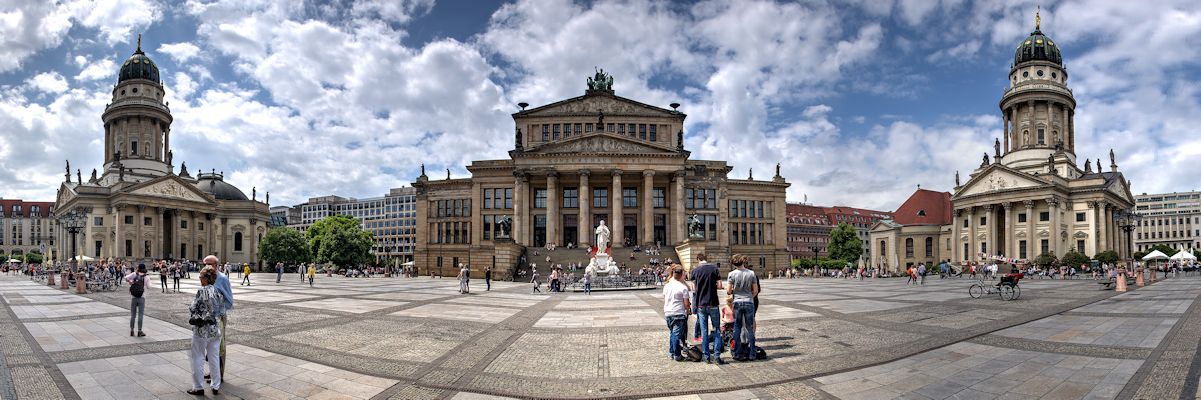 - Gandarmenmarkt in Berlin -