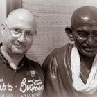 Gandhi and me ;-)