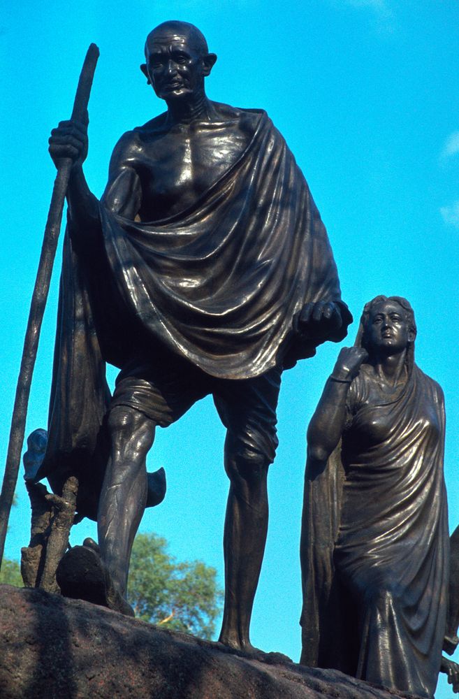 Gandhi in New Delhi Foto & Bild world, menschen, india Bilder auf