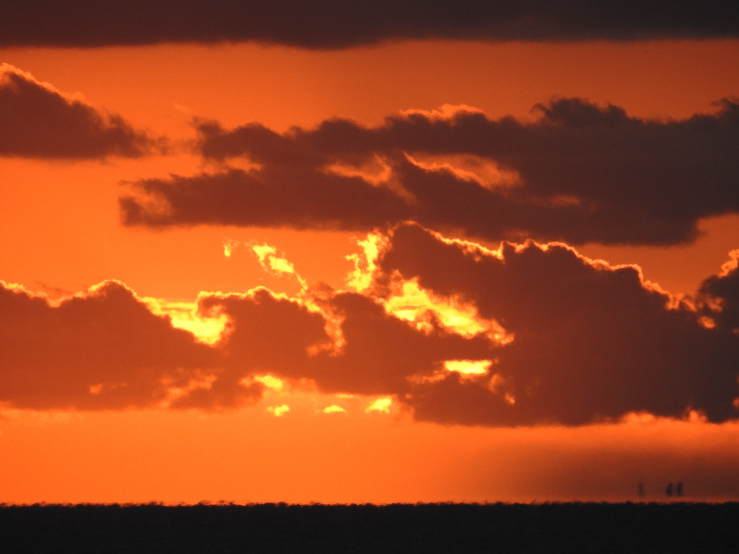 Gandia Valencia Sonnenaufgang