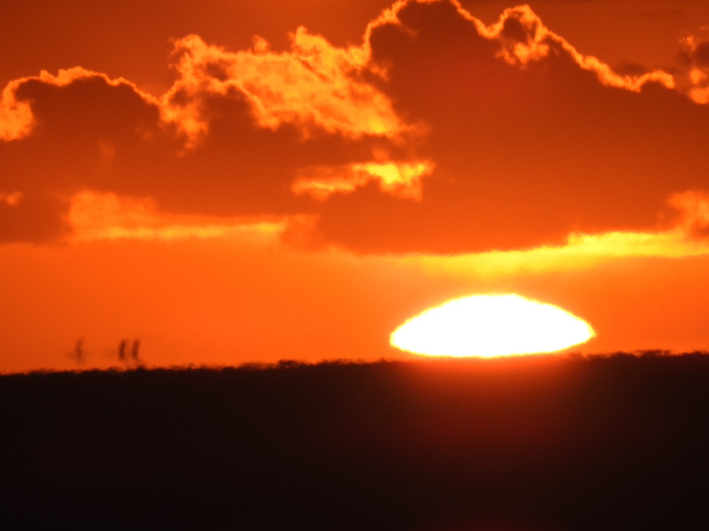 Gandia Valencia Sonnenaufgang