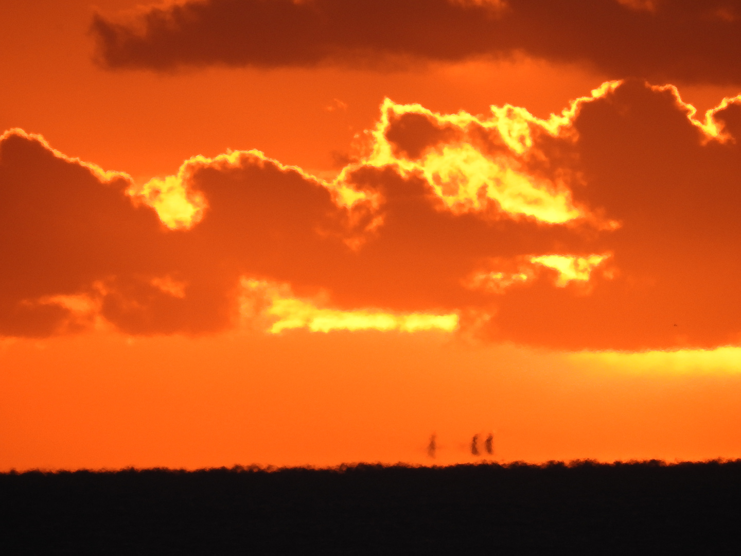 Gandia Valencia Sonnenaufgang