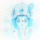 Ganesh in blue HK