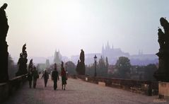 Gang über die Karlsbrücke... vor 40 Jahren