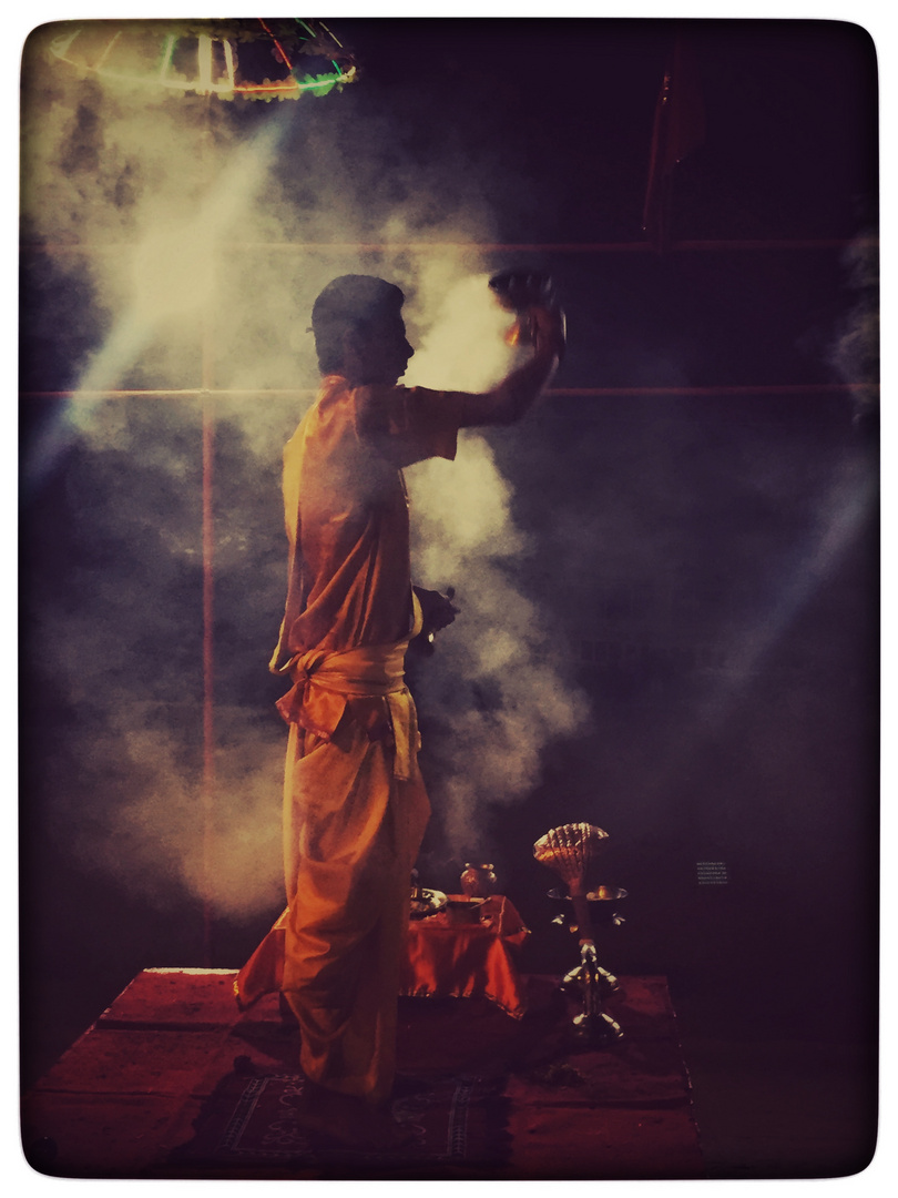 Ganga Aarti in Benares