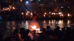 Ganga Worship