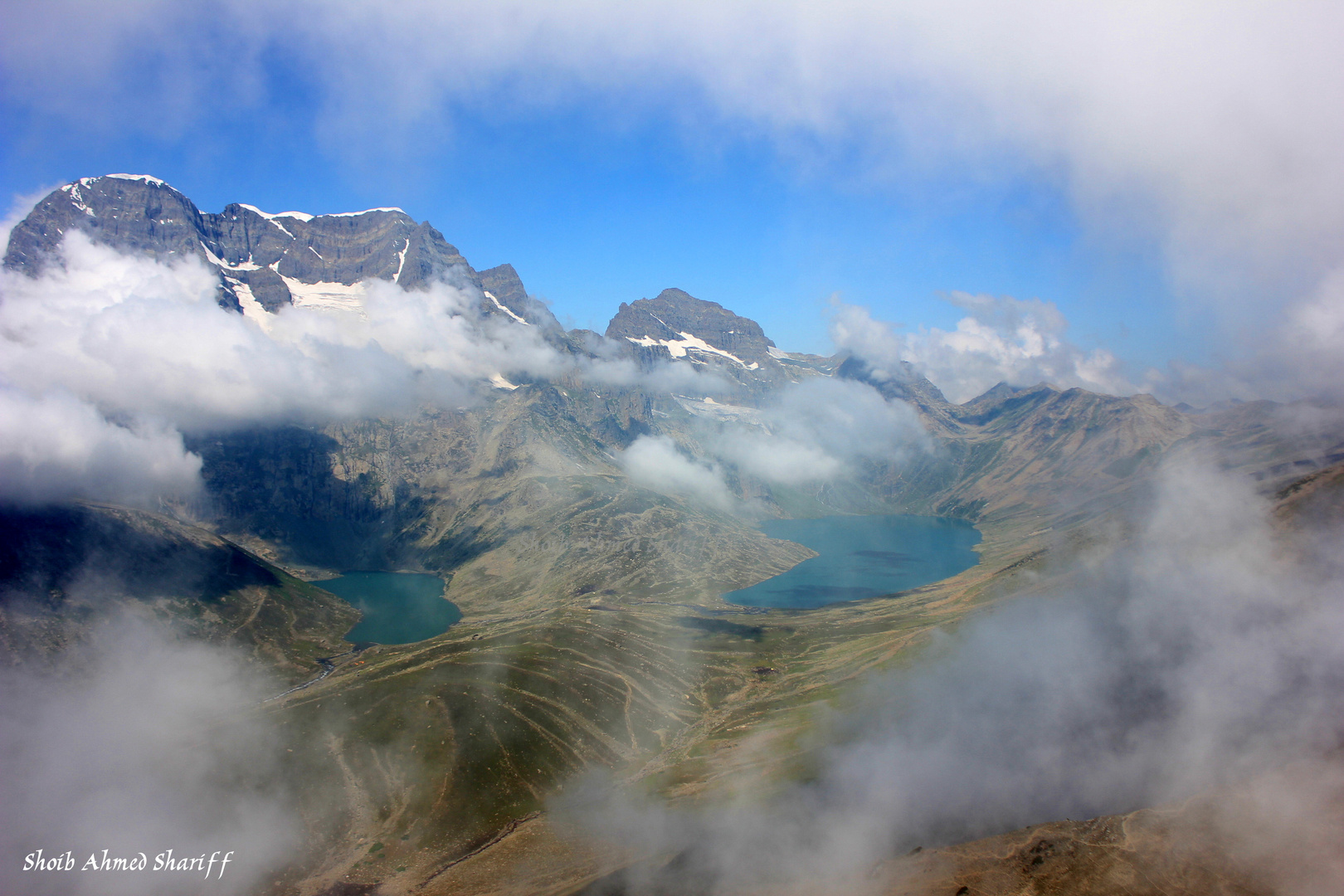 Gangbal twin lakes