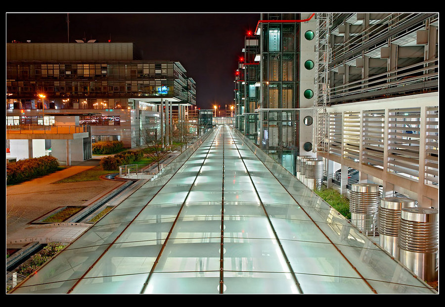 Gangway am Stuttgarter Flughafen