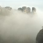 Gansfelsen im Elbnebel