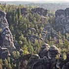 Gansfelsen oben rechts mit den Türmen