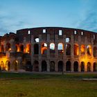 ganz alleine beim Colloseum