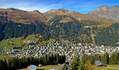 Ganz Davos liegt uns zu Füssen