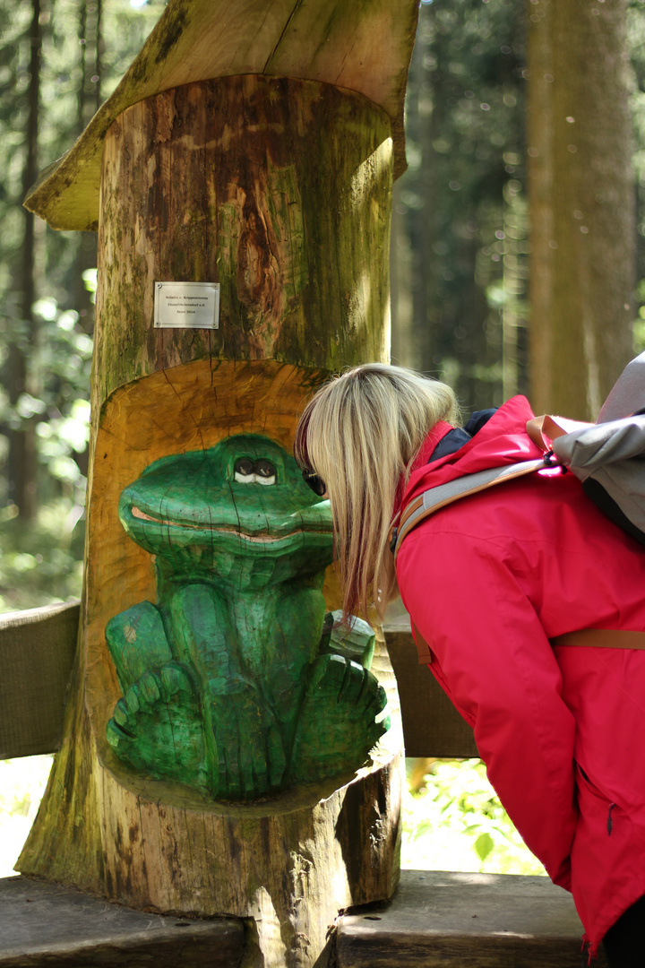 ganz große Froschliebe