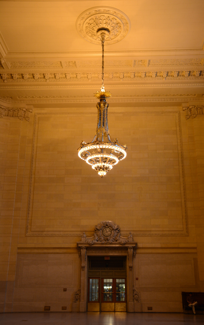 Ganz hinten sitzt einer, der hat den Zug verpasst - Grand Central Station