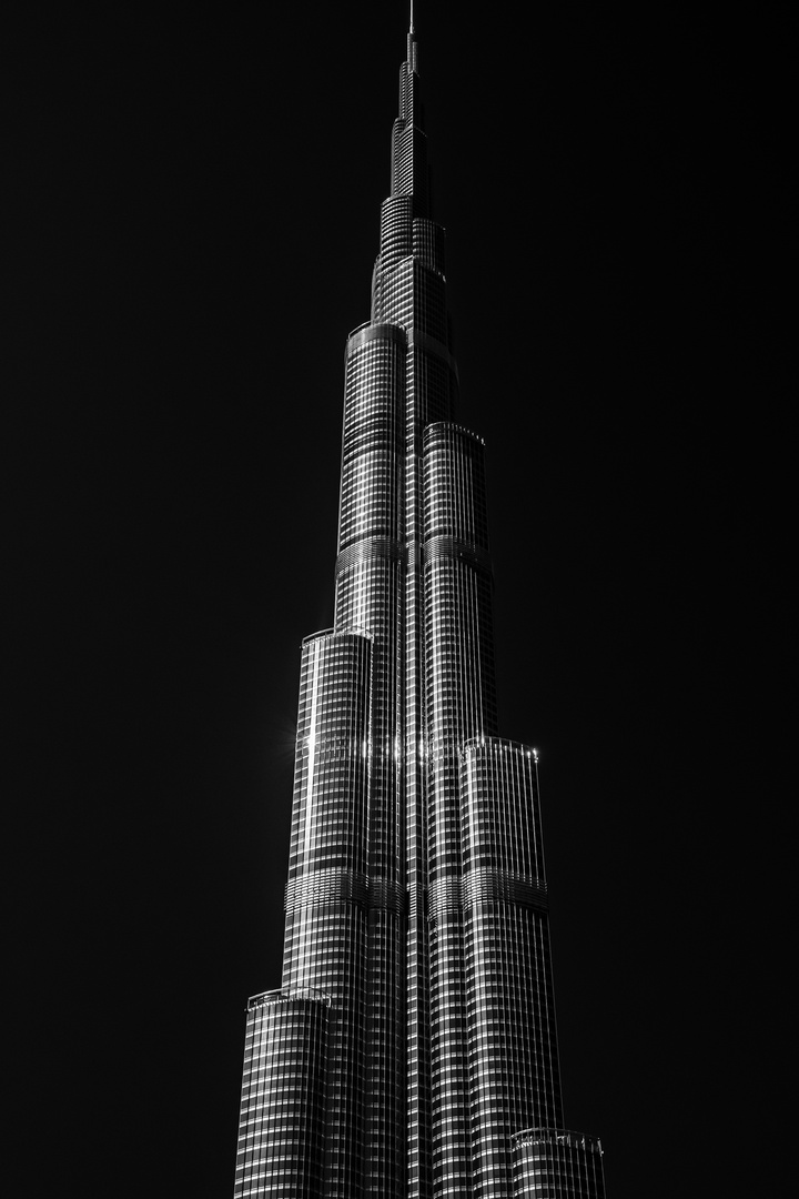 Ganz oben - Burj Khalifa in Dubai