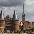 Ganz schön schief, das Holstentor.