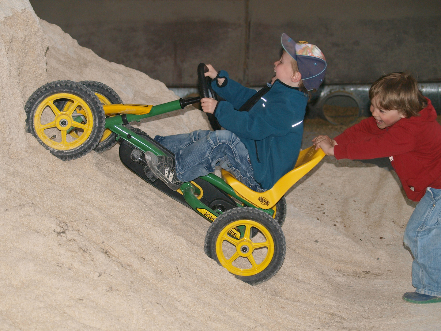 Ganz schön stark dieser John Deere.