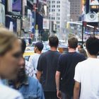 Ganz schön viele Leute aufm "Times Square"