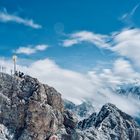 Ganz schön zugig auf der Zugspitze