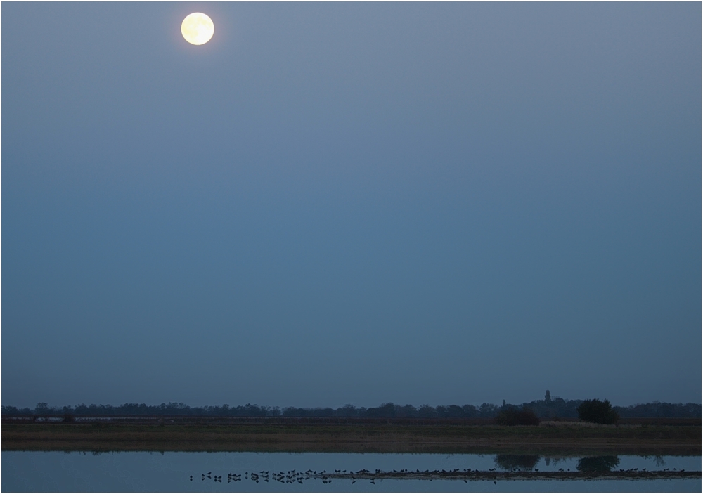 Ganz simpel: Der Mond ist aufgegangen